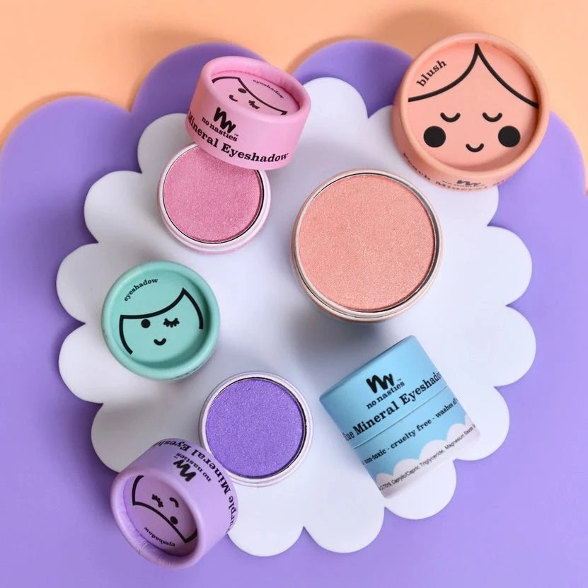 No Nasties Kids | Kids Eco Natural Pressed Eyeshadow & Blush