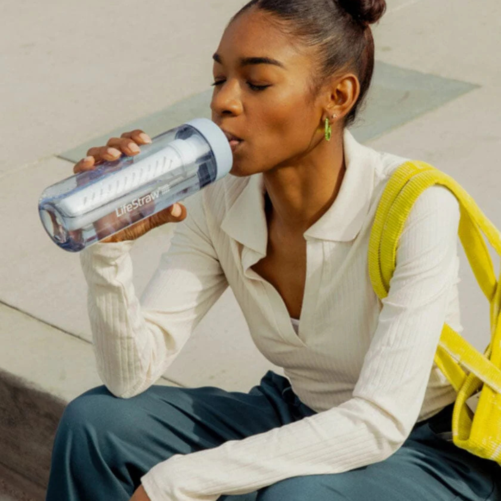 LifeStraw | Go 2.0 | Water Filter Bottle | 650ml | Nordic Noir