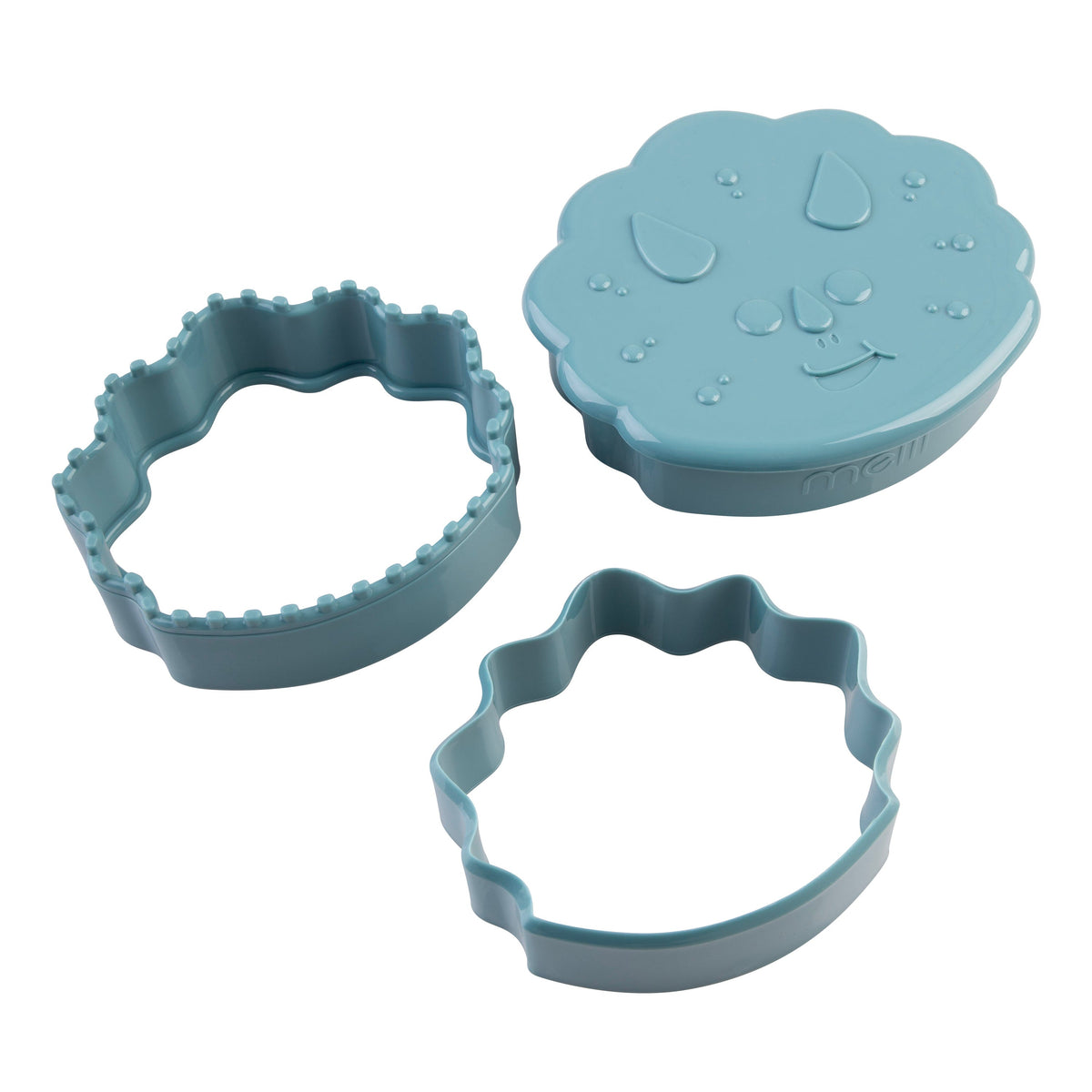 Melii Luxe | Sandwich Cutters | 3 in 1 - Dinosaur and Bulldog