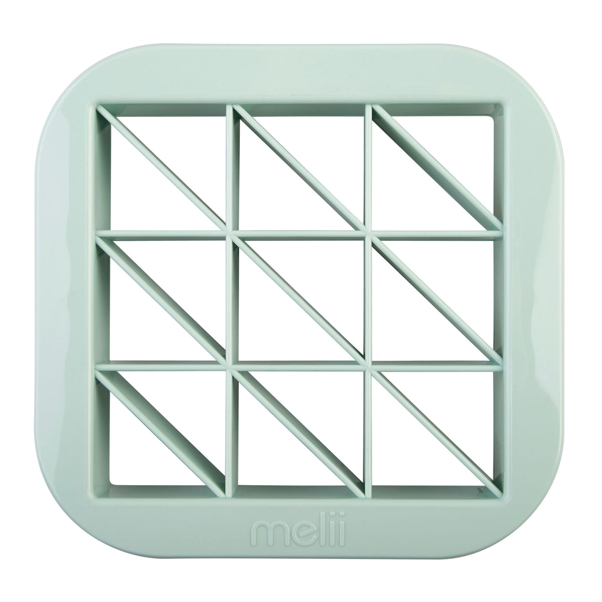 Melii Luxe | Bite Size Sandwich Cutters Set of 2 - Blue and Mint