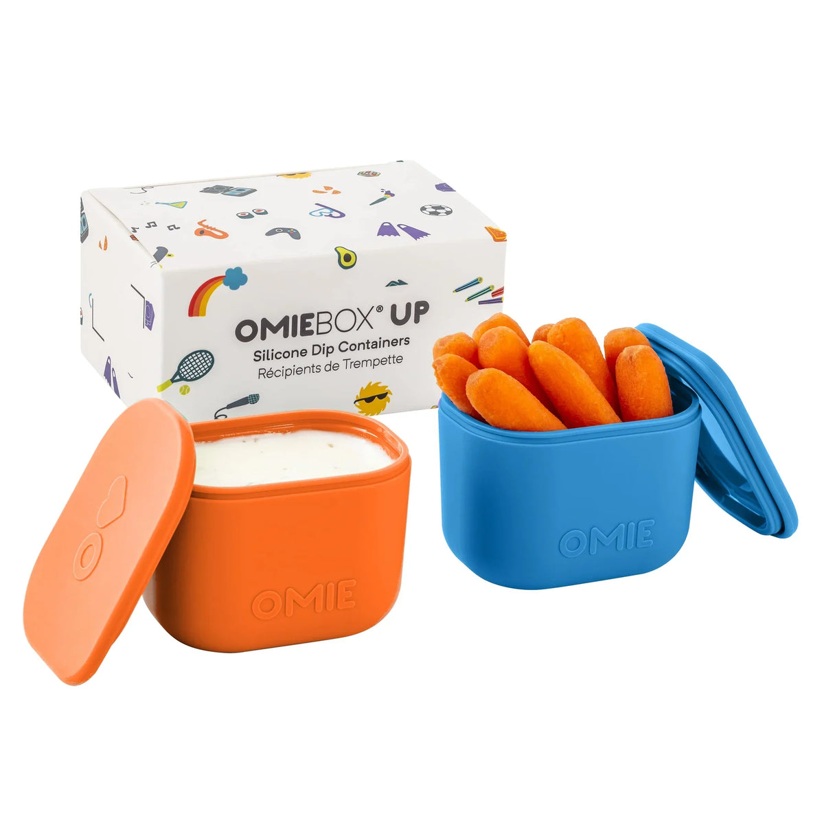 Omie | Omiebox Up Silicone Dip Containers | Set of 2