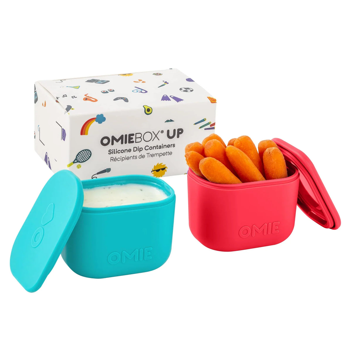 Omie | Omiebox Up Silicone Dip Containers | Set of 2