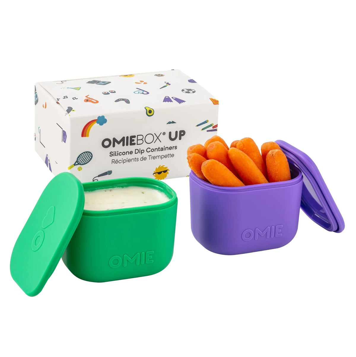 Omie | Omiebox Up Silicone Dip Containers | Set of 2