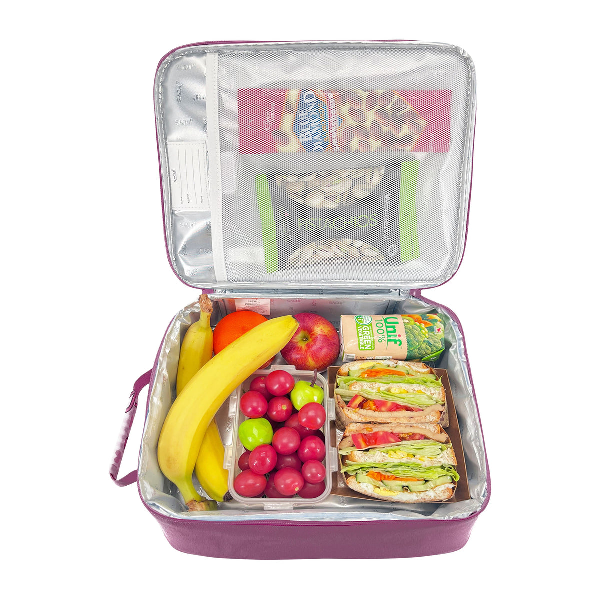 Sachi Insulated XL Lunch Bag - Bow and Hearts