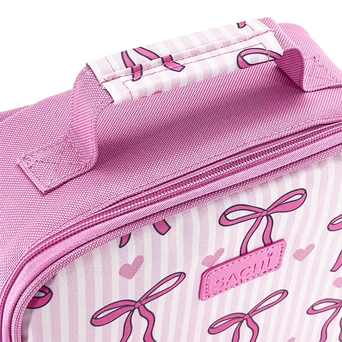 Sachi Insulated XL Lunch Bag - Bow and Hearts