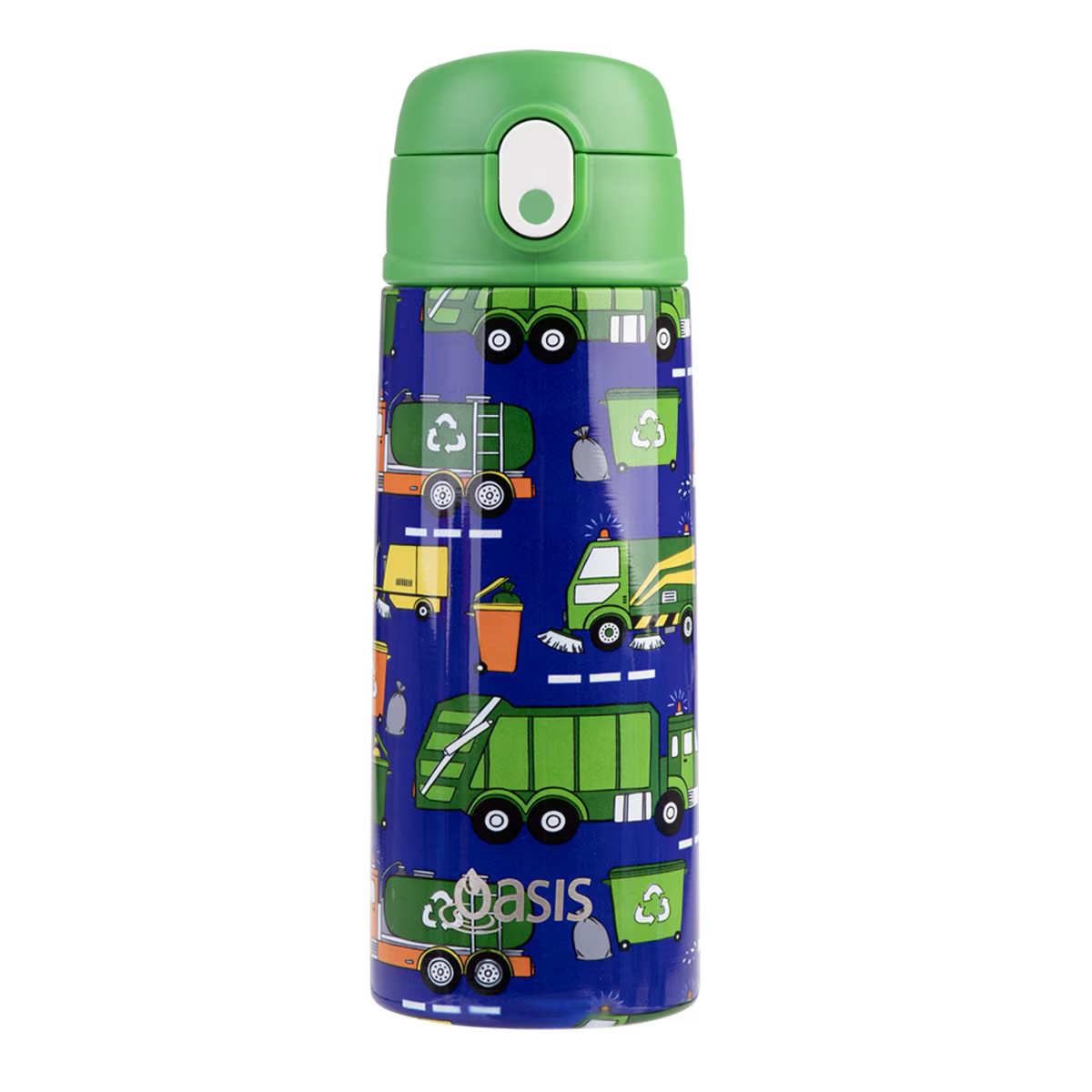 Oasis | Kids Insulated Drink Bottle with Sipper Straw | 550ml