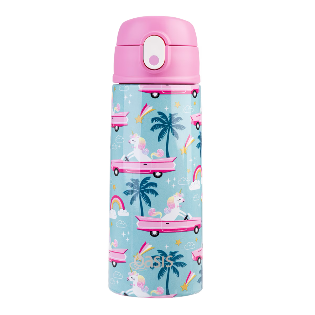Oasis | Kids Insulated Drink Bottle with Sipper Straw | 550ml