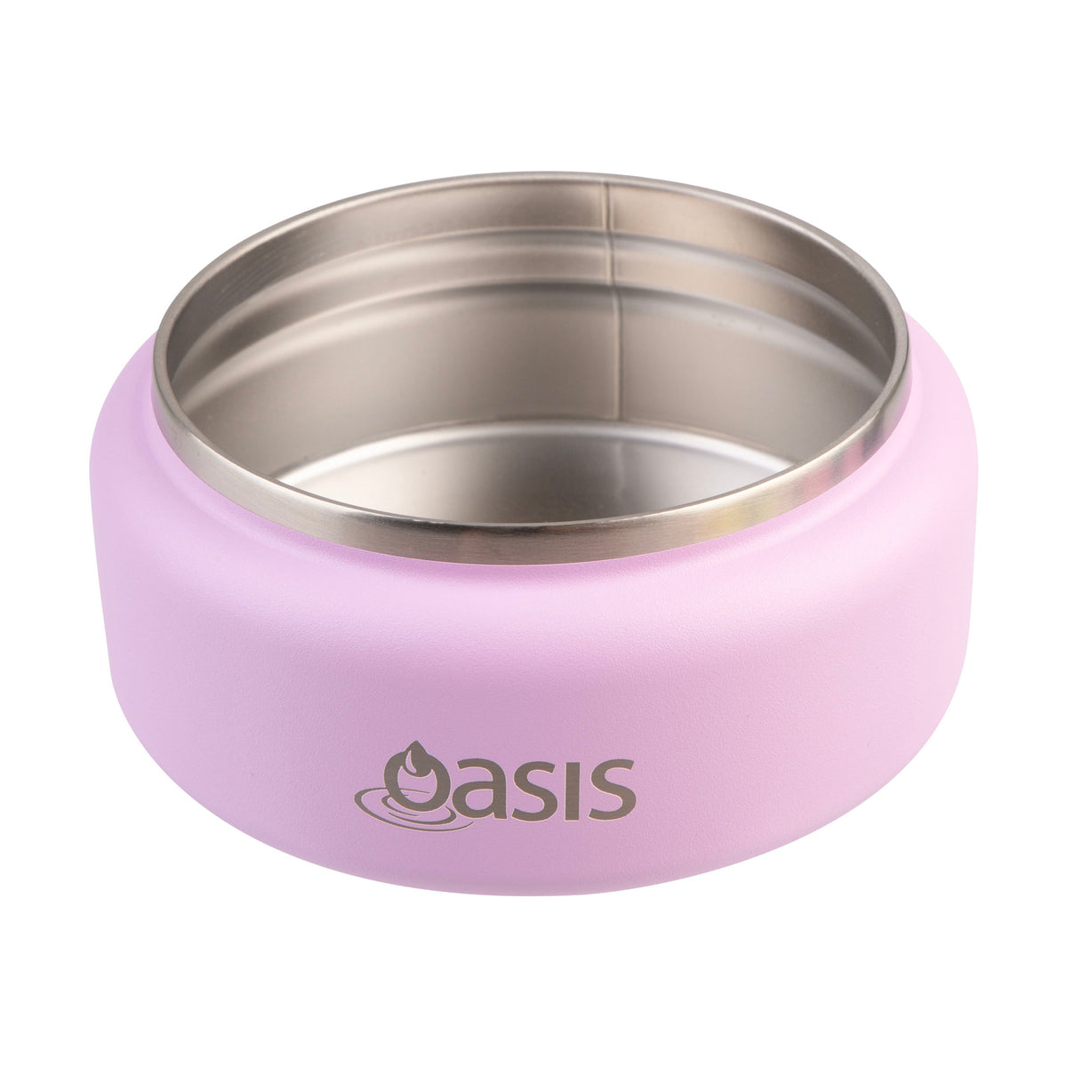 Oasis | Mini Stainless Steel Double Wall Insulated Food Flask With Quick Release Lid | Bubblegum Pink| 230ml