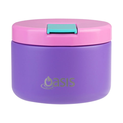 Oasis | Stainless Steel Double Wall Insulated Food Flask With Quick Release Lid | 300ml