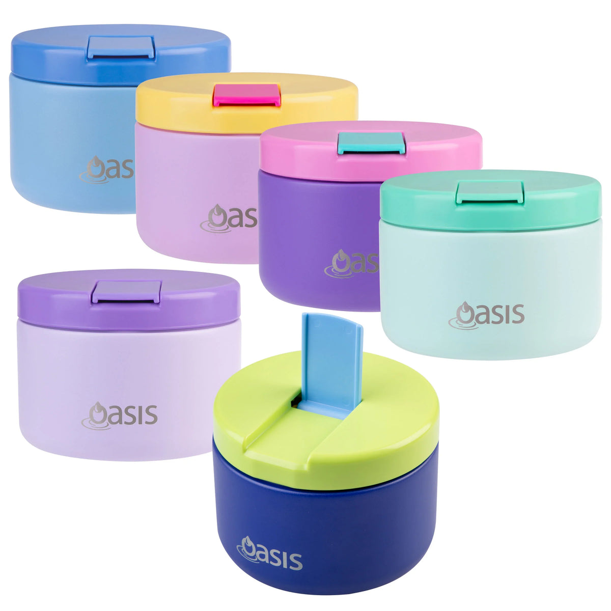 Oasis | Stainless Steel Double Wall Insulated Food Flask With Quick Release Lid | 300ml