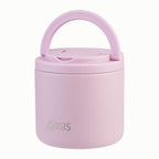 Oasis | Stainless Steel Double Wall Insulated Food Flask With Quick Release Lid & Spork | 550ml