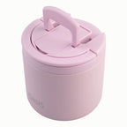 Oasis | Stainless Steel Double Wall Insulated Food Flask With Quick Release Lid & Spork | 550ml