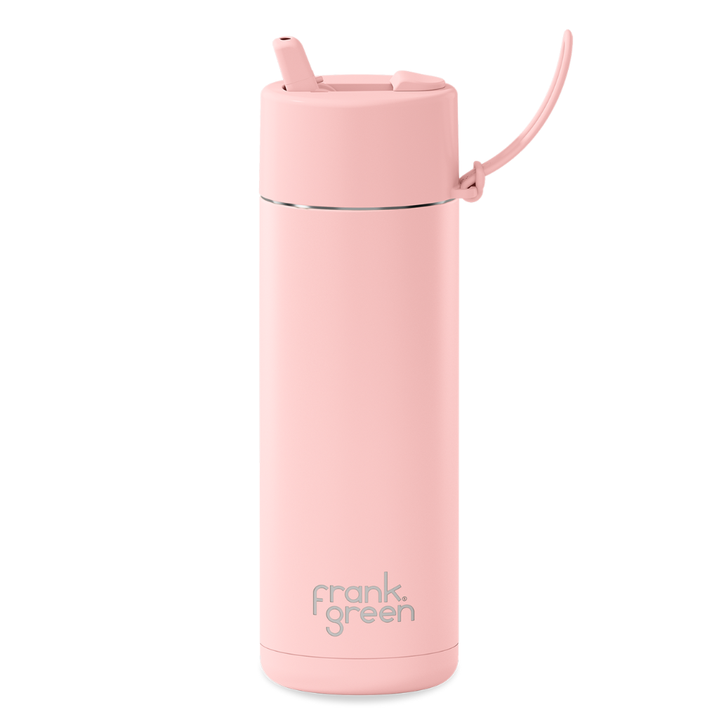 Frank Green | Ceramic Reusable Bottle | Flip Straw Lid | 595ml