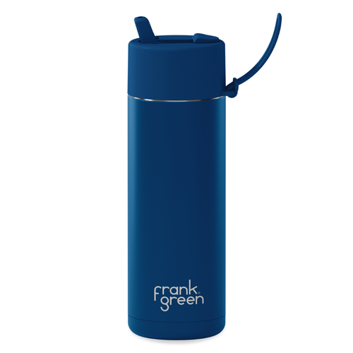 Frank Green | Ceramic Reusable Bottle | Flip Straw Lid | 595ml