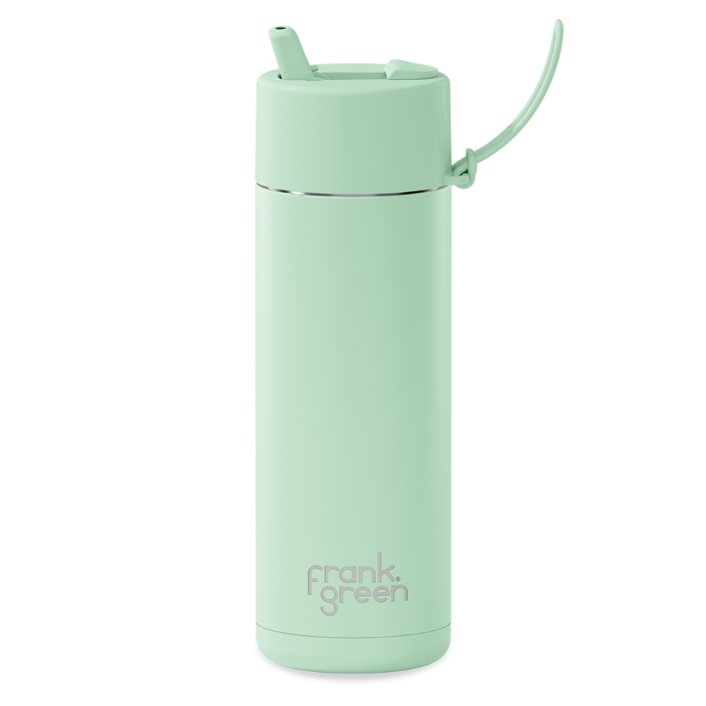 Frank Green | Ceramic Reusable Bottle | Flip Straw Lid | 595ml