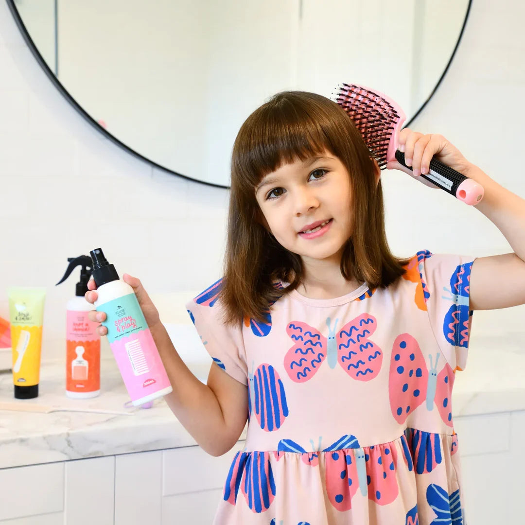 No Nasties Kids | Natural Alcohol Free Hairspray | 200ml | Lavender and Lime