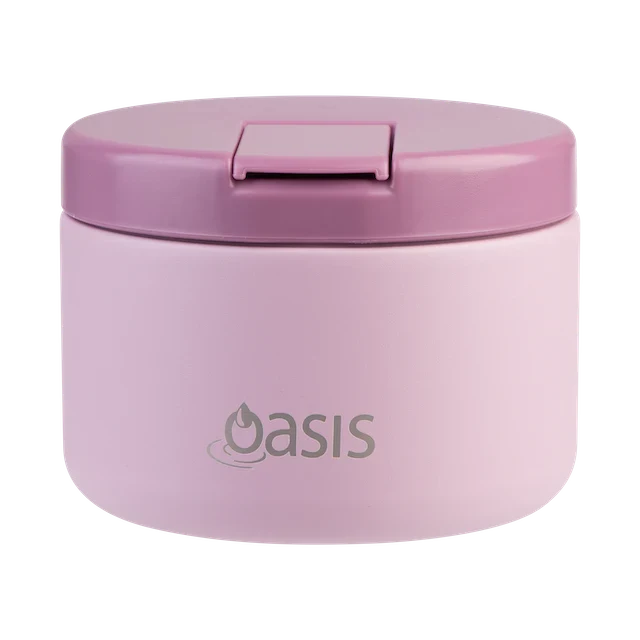 Oasis | Stainless Steel Double Wall Insulated Food Flask With Quick Release Lid | 300ml