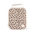 MontiiCo Insulated Large Lunch Bag with included MontiiCo Ice Pack - Cream Leopard