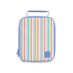 MontiiCo Insulated Large Lunch Bag with included MontiiCo Ice Pack - Fruity Stripe