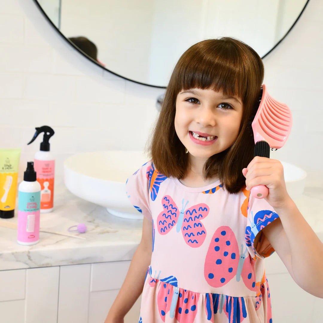 No Nasties Kids | Detangler Kids Hair Brush