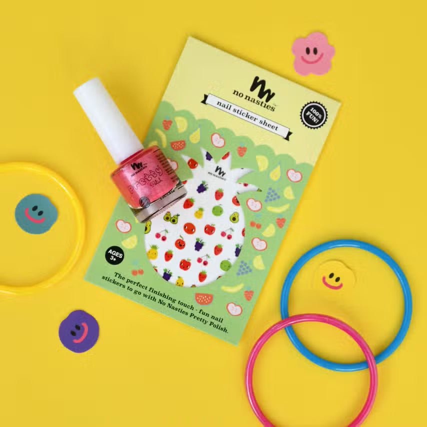No Nasties Kids | Nail Sticker Sheet