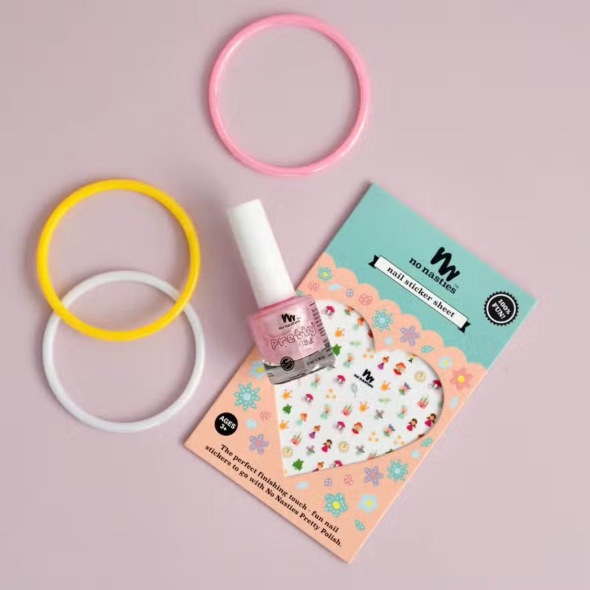 No Nasties Kids | Nail Sticker Sheet