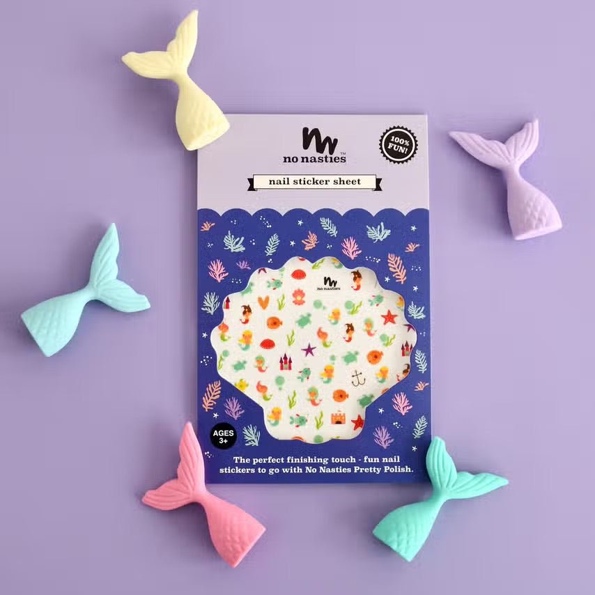 No Nasties Kids | Nail Sticker Sheet
