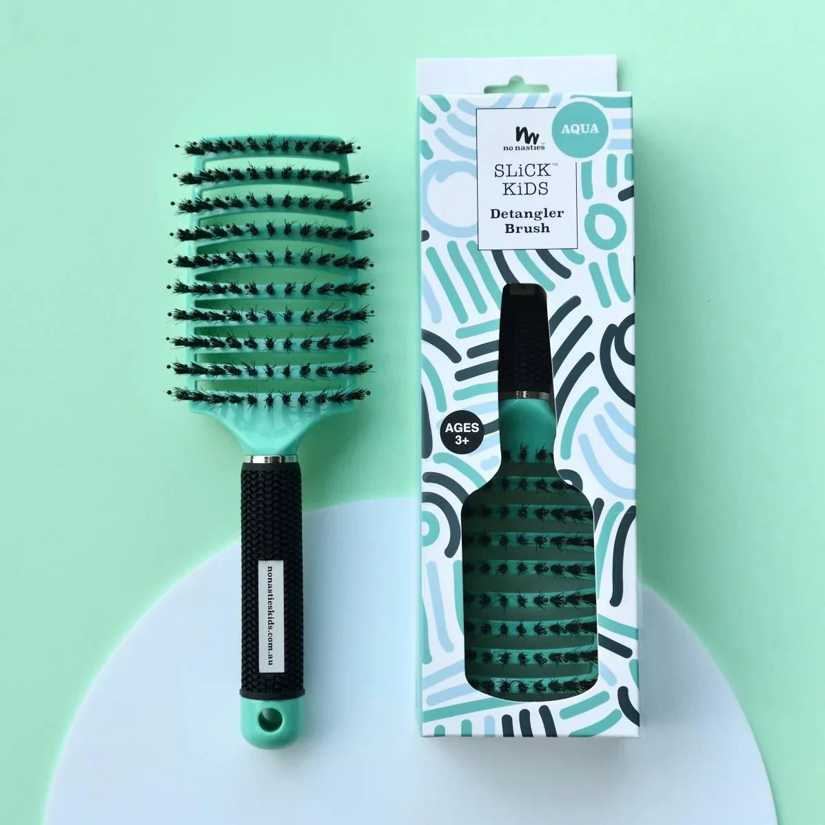 No Nasties Kids | Detangler Kids Hair Brush