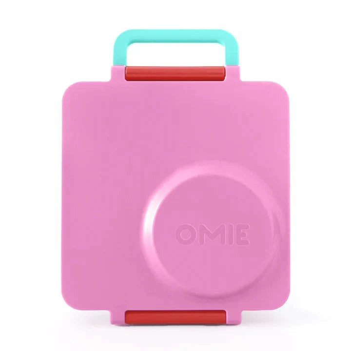 OmieBox | V2 Lunch Box, Hot & Cold Bento Box | Pink Berry