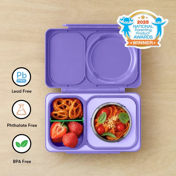 OMIEBOX UP | Hot & Cold Bento Lunch Box | Galaxy Purple