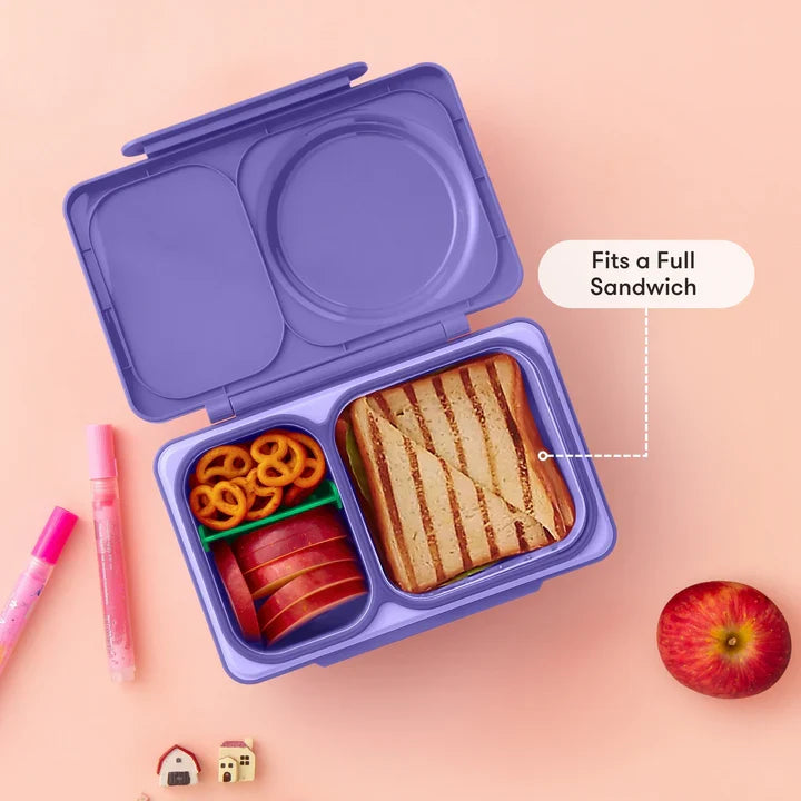 OMIEBOX UP | Hot & Cold Bento Lunch Box | Galaxy Purple