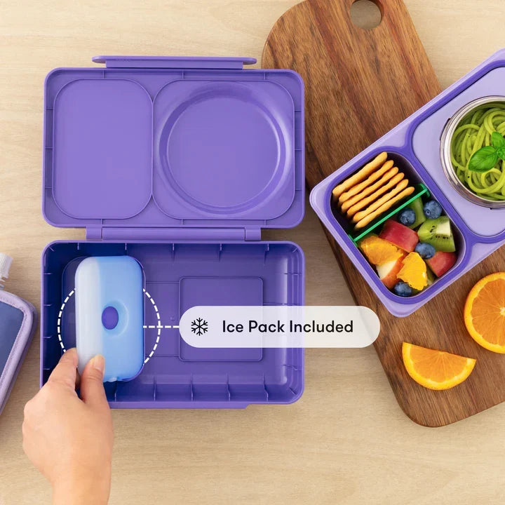 OMIEBOX UP | Hot & Cold Bento Lunch Box | Galaxy Purple