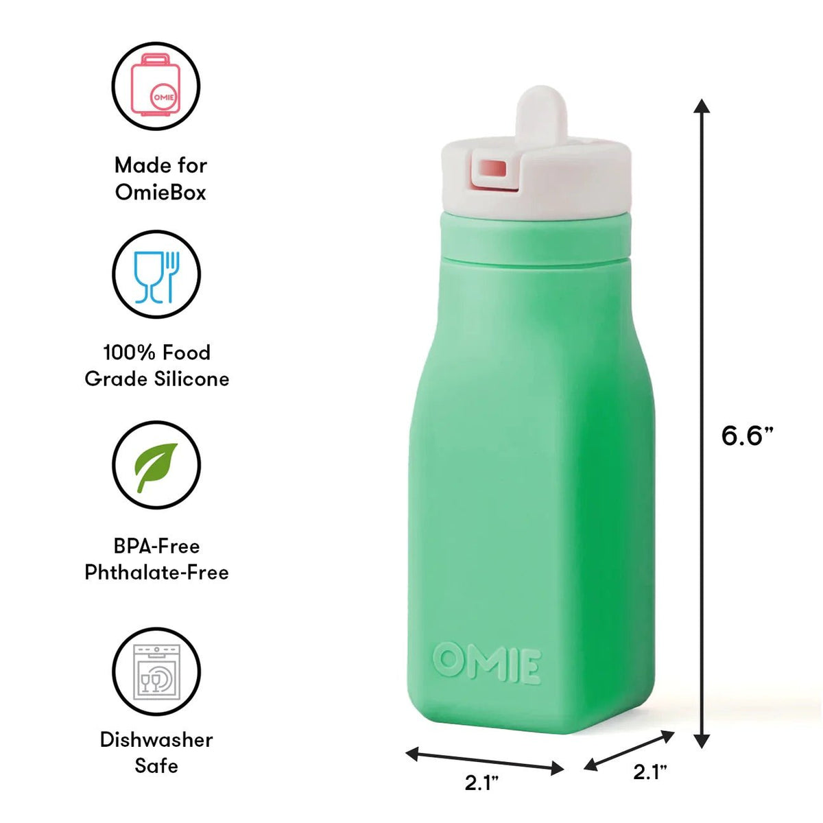 OMIEBOTTLE | Silicone Drink Bottle | 250ml