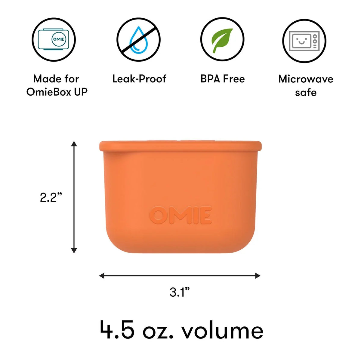 Omie | Omiebox Up Silicone Dip Containers | Set of 2