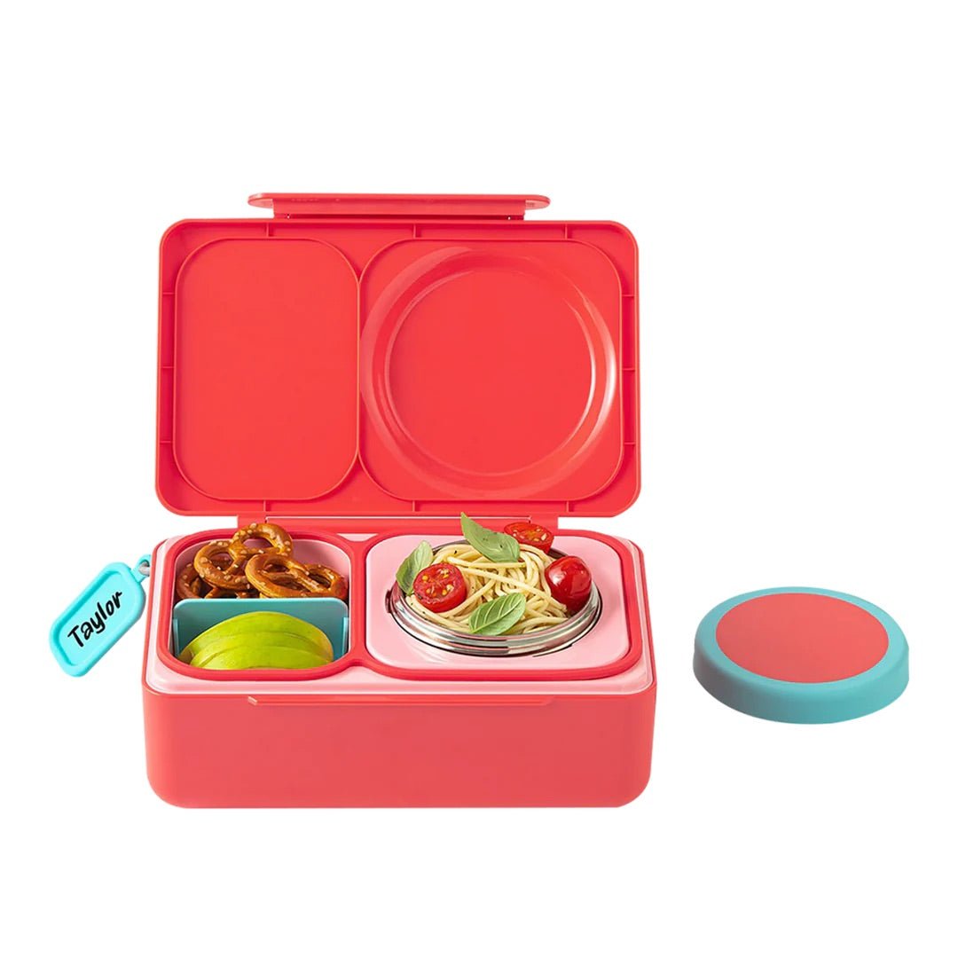 OMIEBOX UP | Hot & Cold | Bento Lunch Box | Cherry Pink