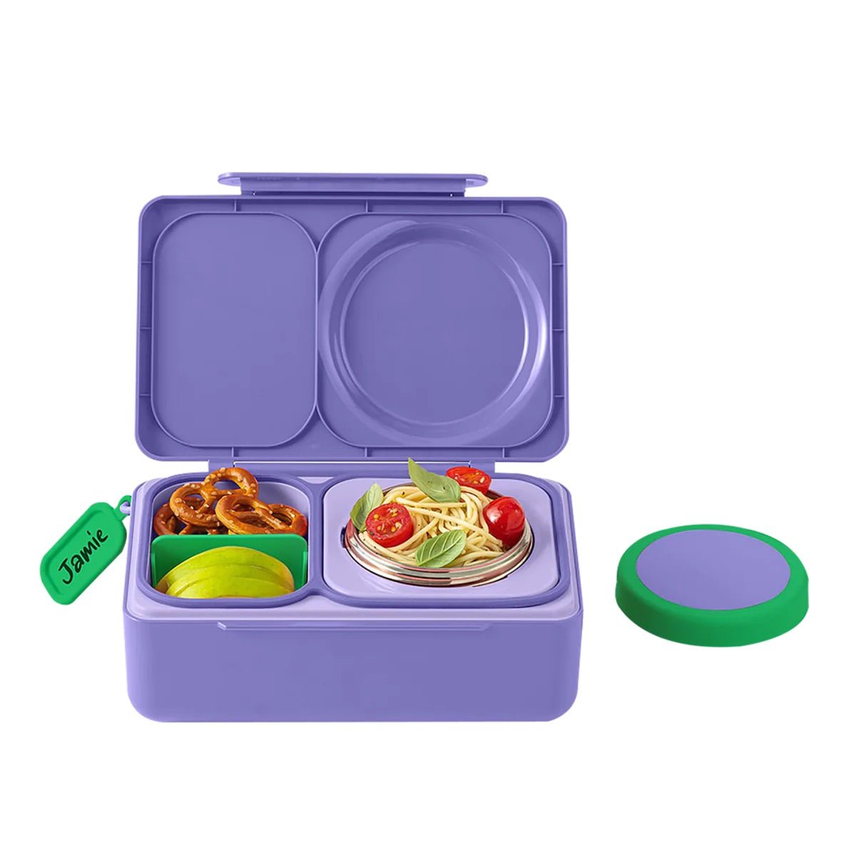 OMIEBOX UP | Hot & Cold Bento Lunch Box | Galaxy Purple