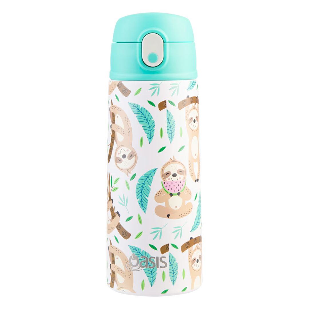 Oasis | Kids Insulated Drink Bottle with Sipper Straw | 550ml