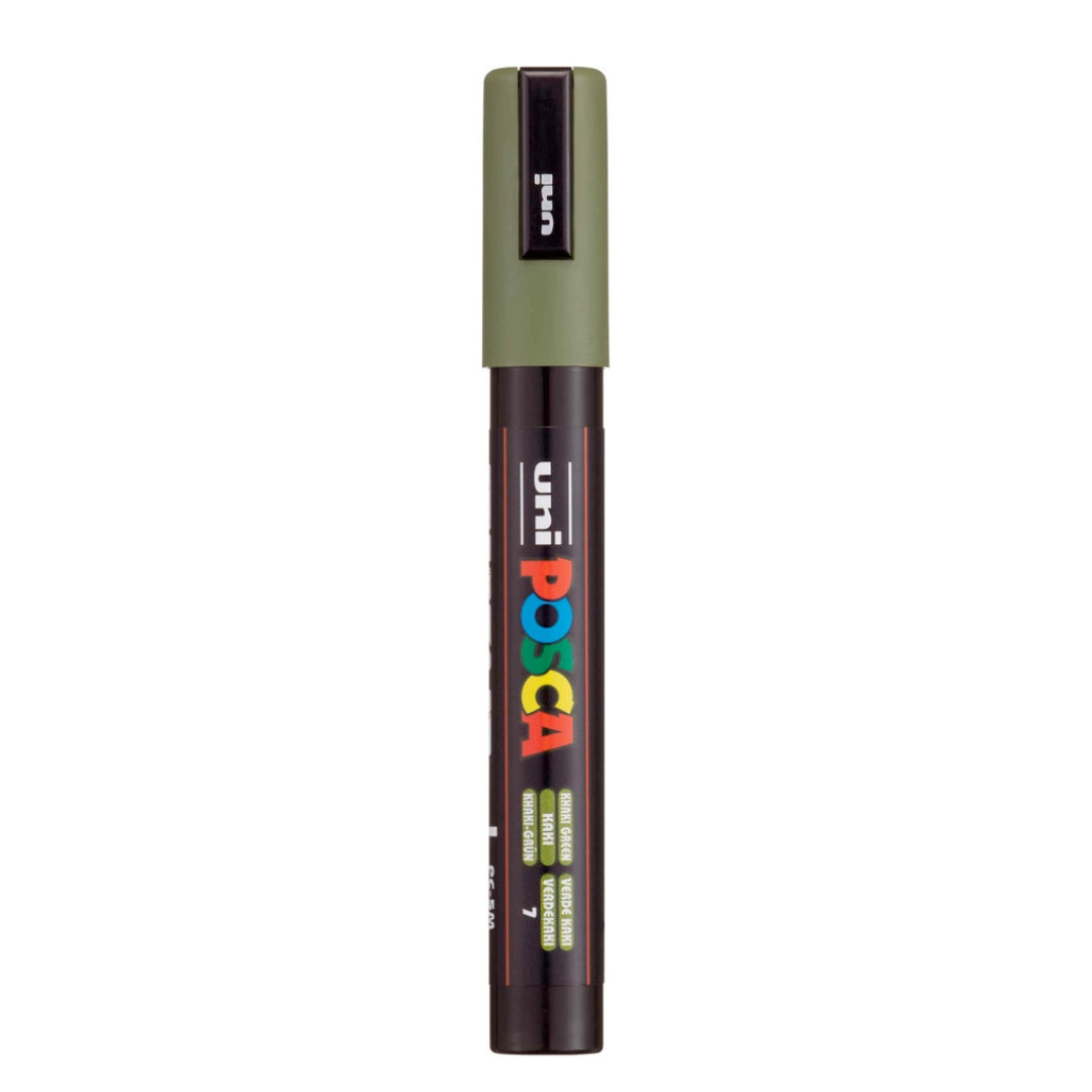 POSCA PC5M Paint Pen - Khaki Green
