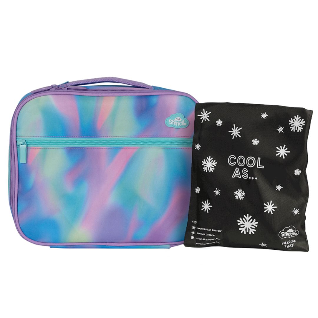 Spencil | Big Cooler Lunch Bag + Chill Pack | Aurora