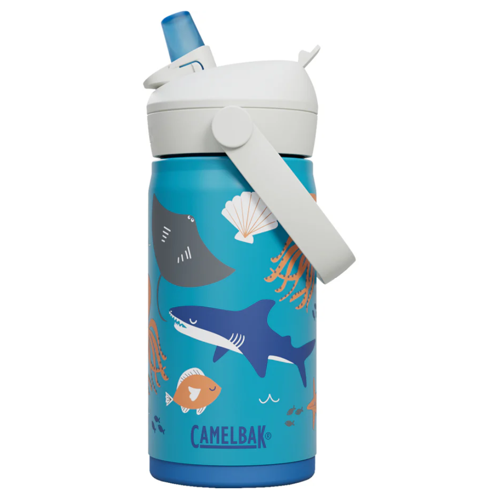 CamelBak | Thrive Flip Straw Kids Insulated Stainless Steel | 350ml | Ocean Life