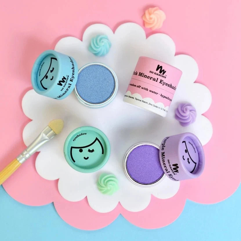 No Nasties Kids | Kids Eco Natural Pressed Eyeshadow & Blush