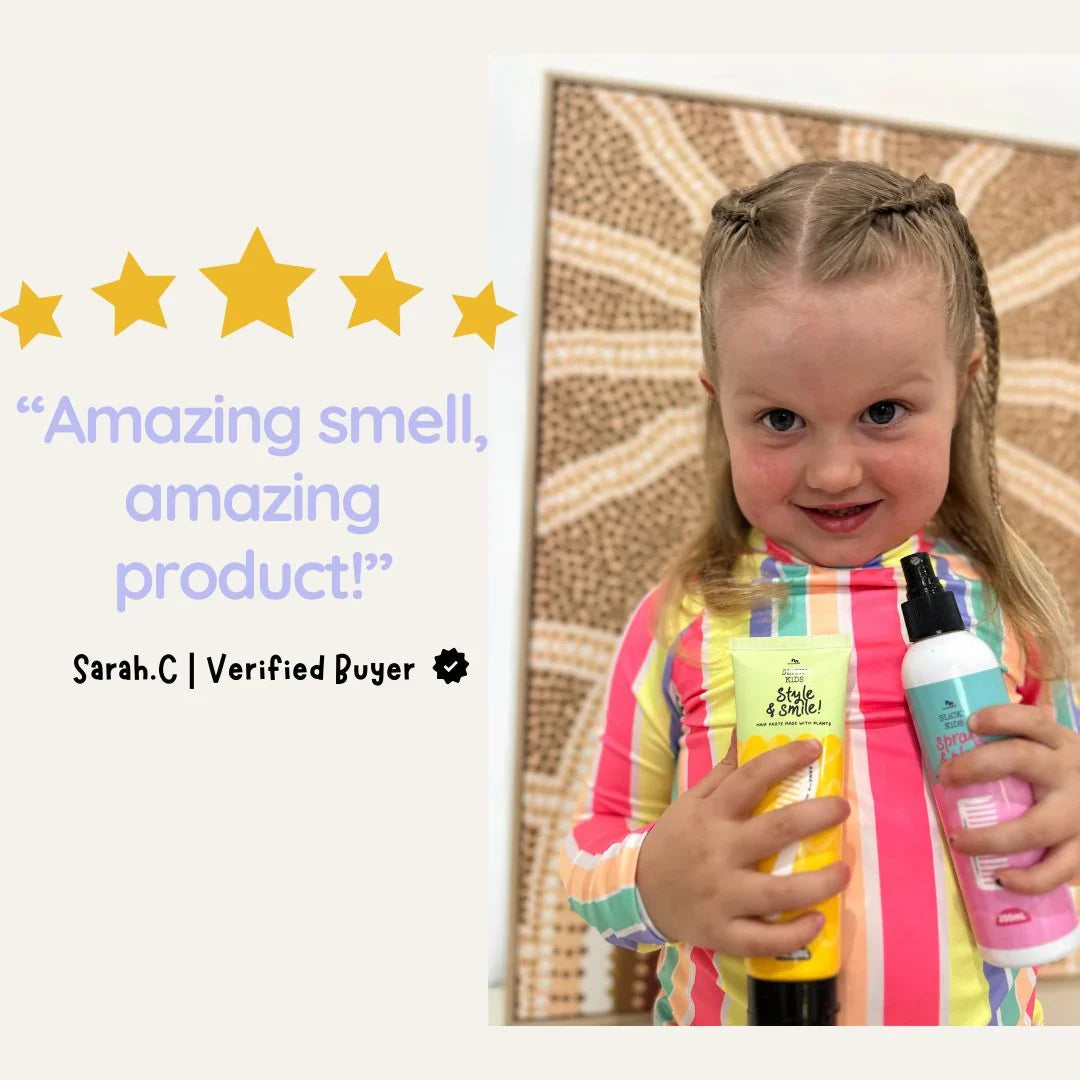 No Nasties Kids | Natural Alcohol Free Hairspray | 200ml | Lavender and Lime