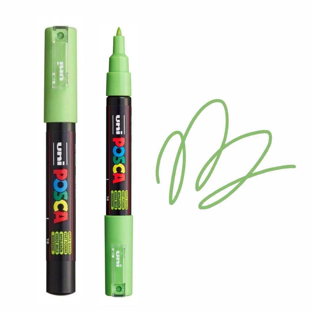 POSCA PC1M Paint Pen - APPLE GREEN