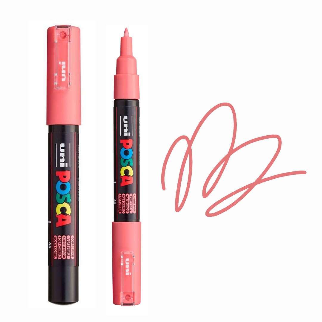 POSCA PC1M Paint Pen - CORAL PINK