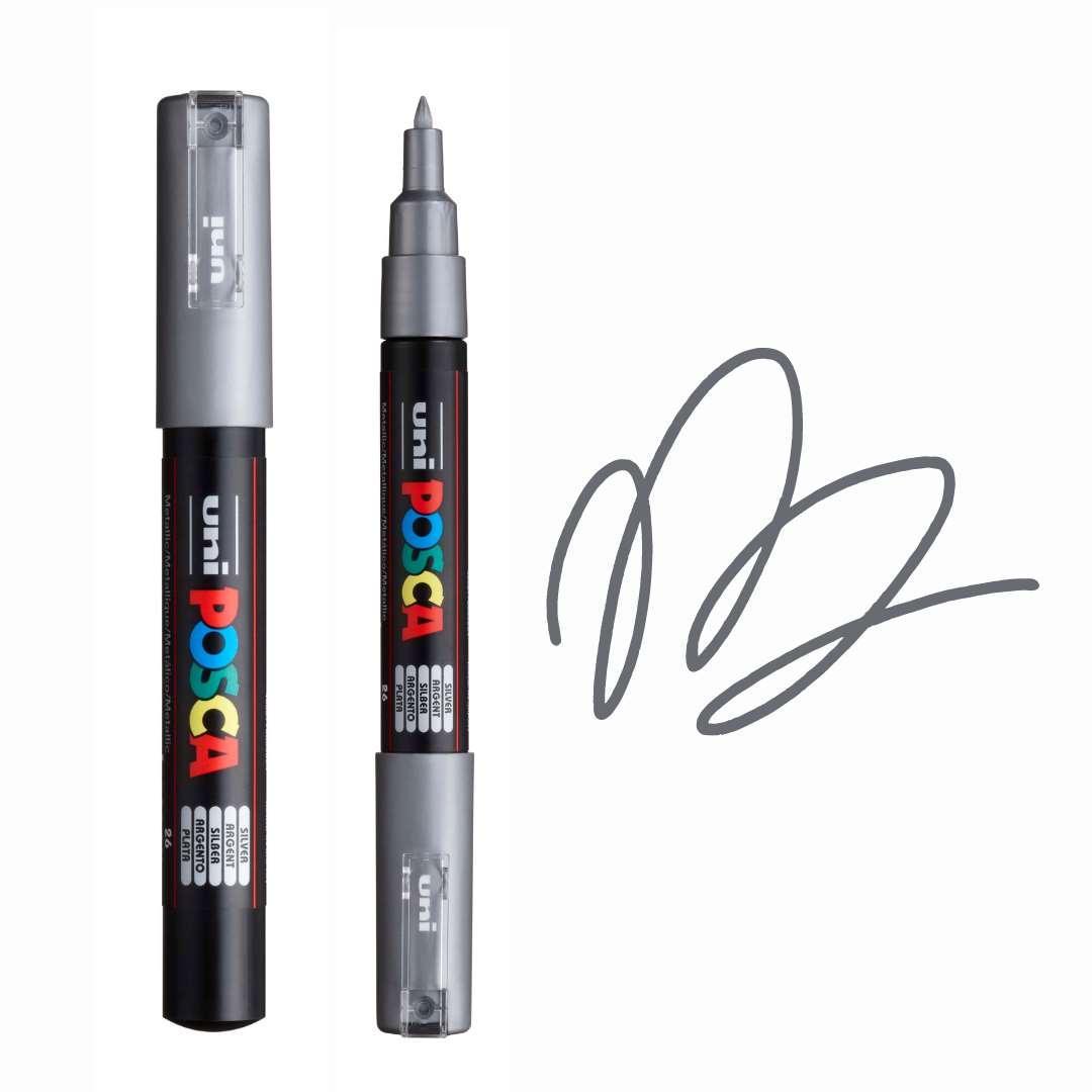 POSCA PC1M Paint Pen - SILVER