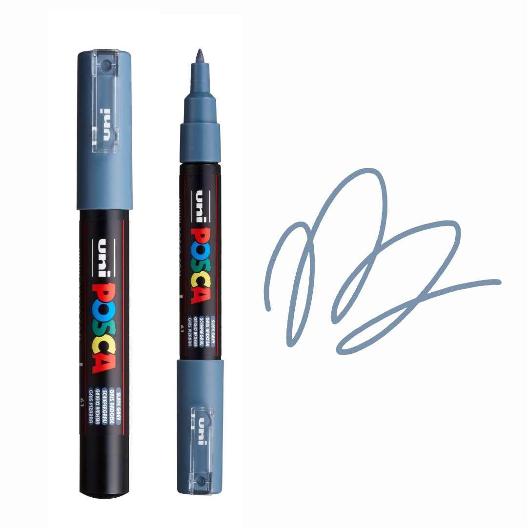POSCA PC1M Paint Pen - SLATE GREY