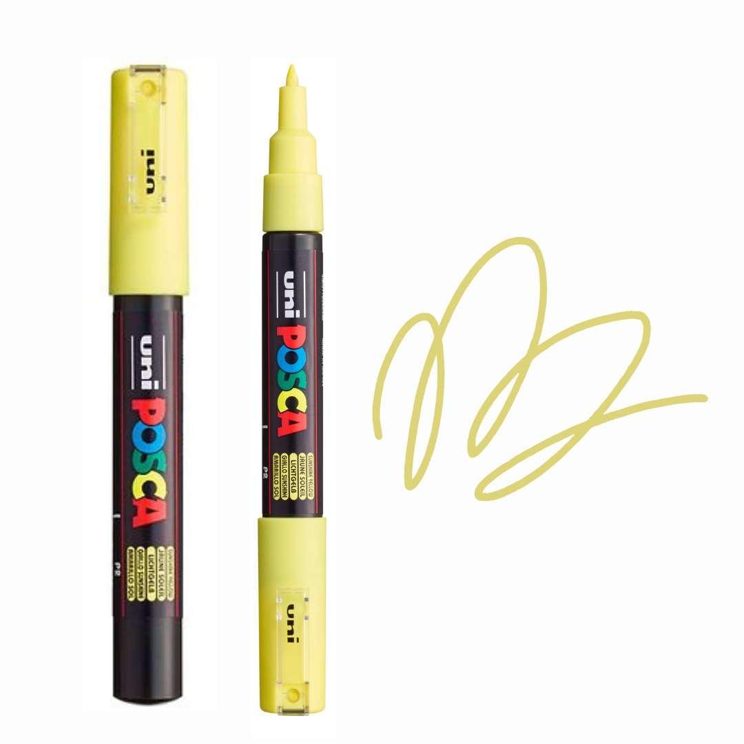 POSCA PC1M Paint Pen - SUNSHINE YELLOW