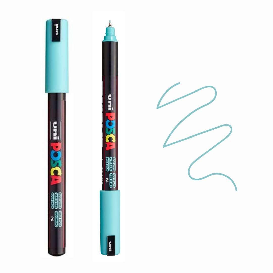 POSCA PC1MR Paint Pen - AQUA GREEN