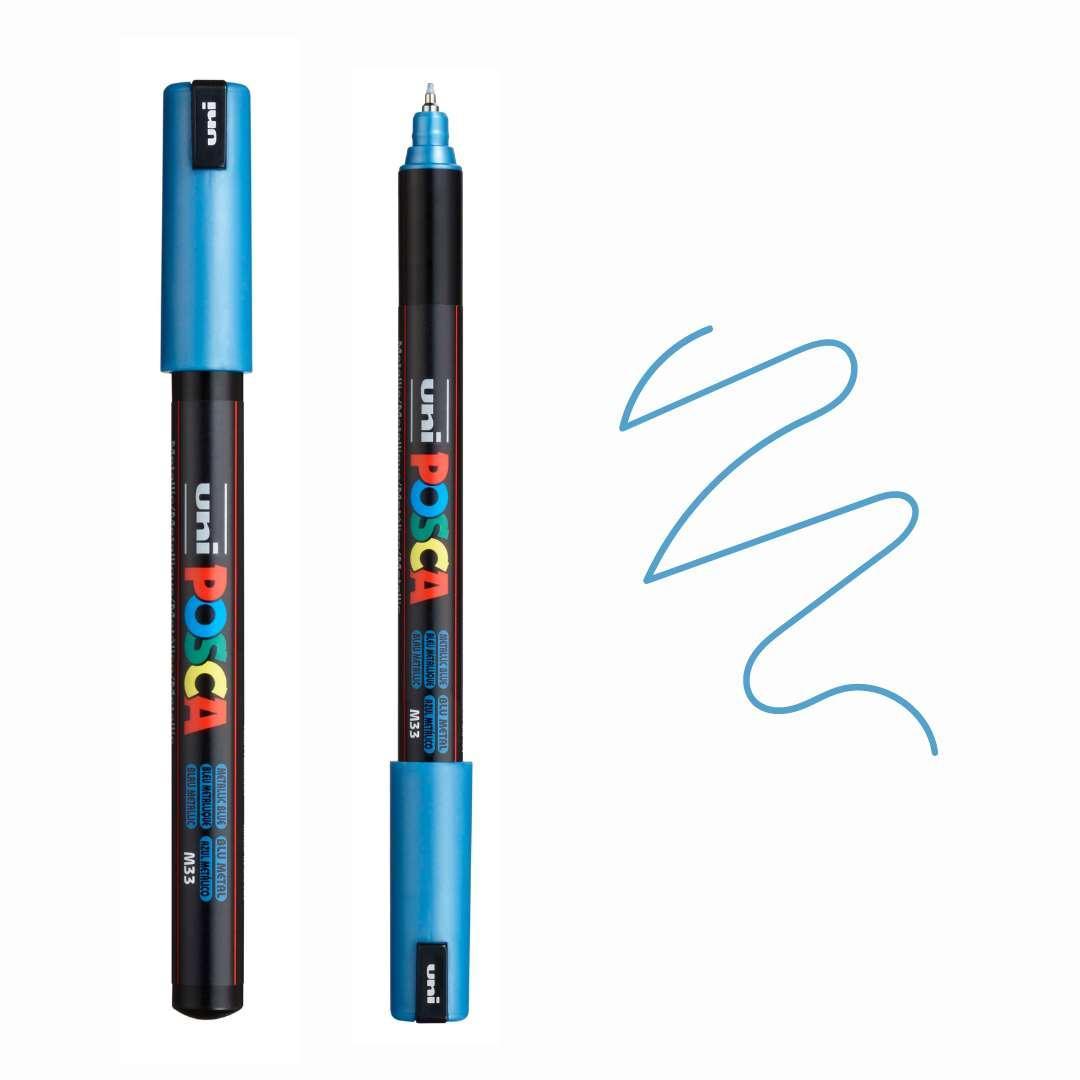 POSCA PC1MR Paint Pen - METALLIC BLUE