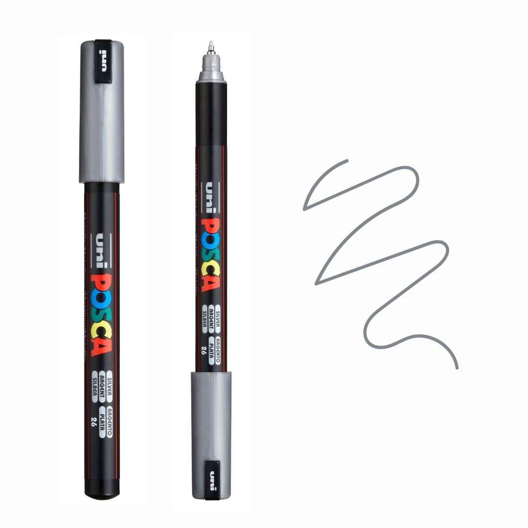 POSCA PC1MR Paint Pen - SILVER